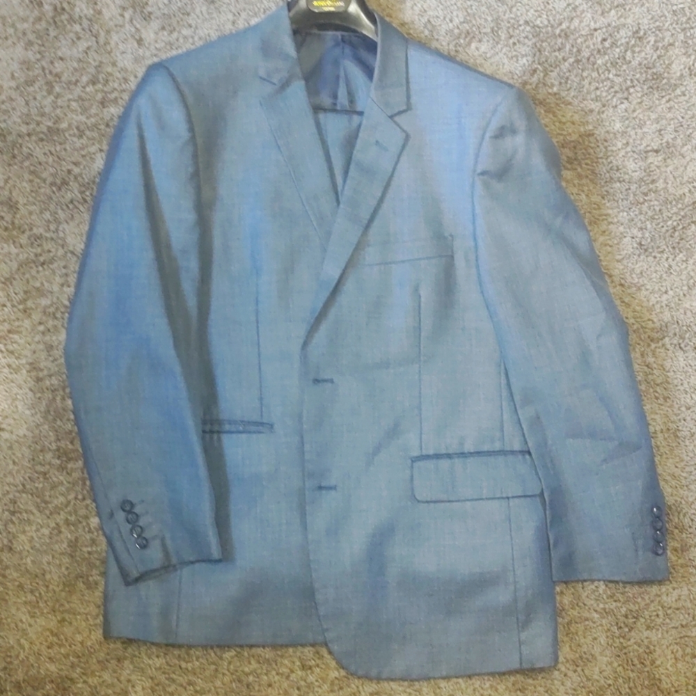 Used Vitali Men's Suit Set Ocean